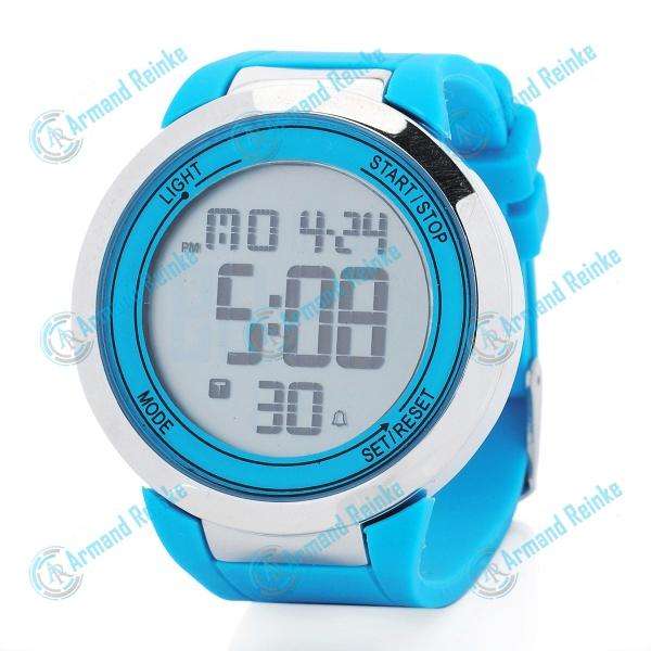 Waterproof - Inspired Blue LED Touchscreen Wristband Watch!