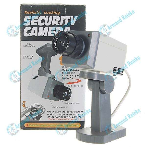 Activated Swivel Realistic Dummy Decoy Security Camera