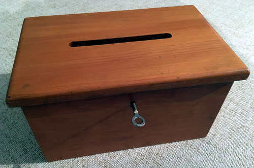 Cash & Suggestion Boxes