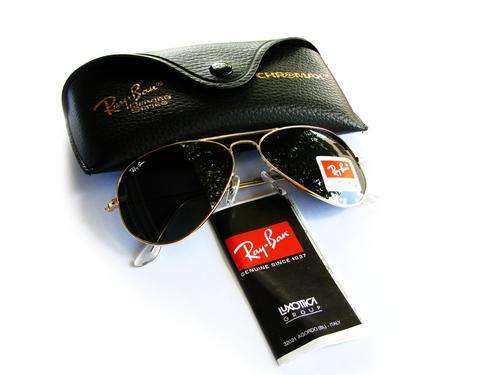 Ray ban aviator black gold frame cheap