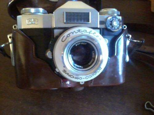 Contaflex Super B Zeiss Ikon in leather case