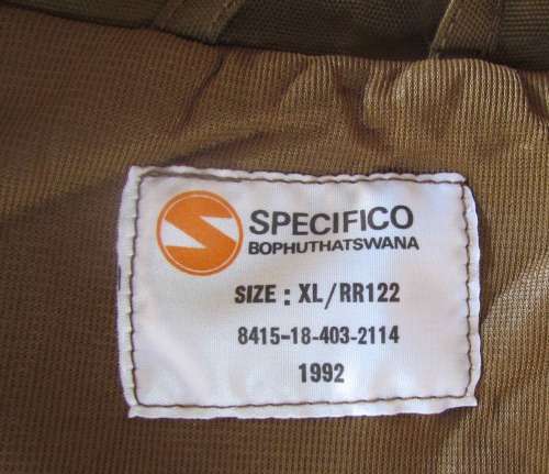 Padded brown bushjacket