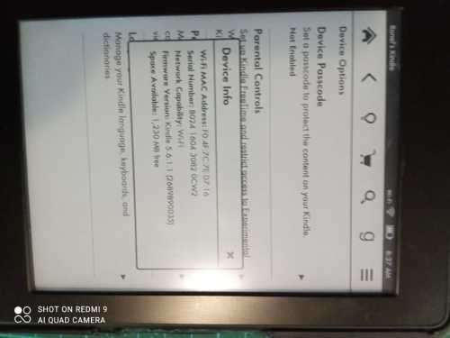 Kindle Paperwhite Touch with Backlight - Including books of your choice