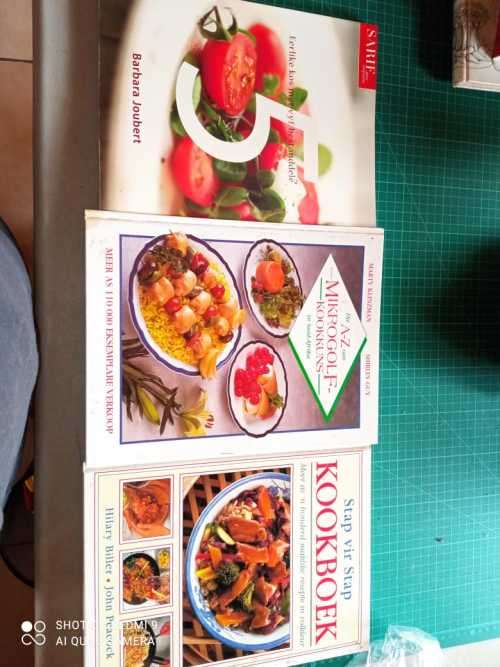 COLLECTION OF AFRIKAANS COOK BOOKS