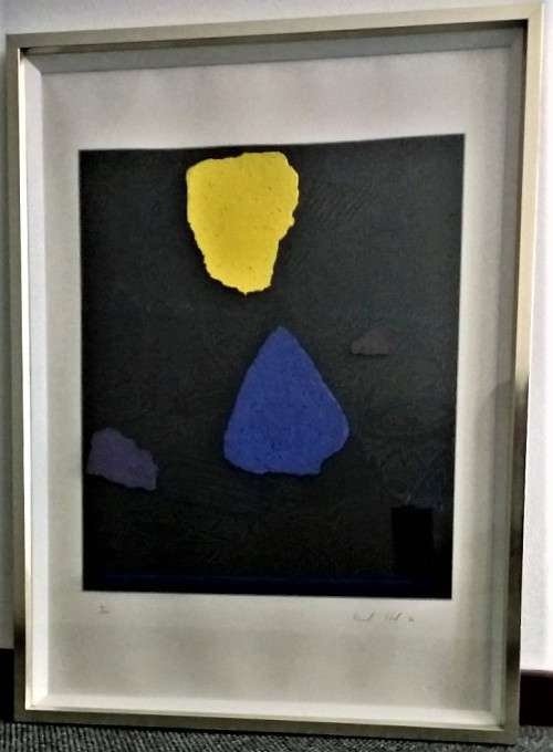 Karel Nel's abstract collage