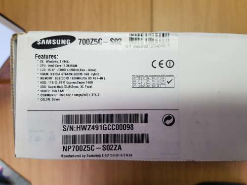 SAMSUNG 7 Chronos 15.6 Ultrabook / Windows 10 / Microsoft Office 365