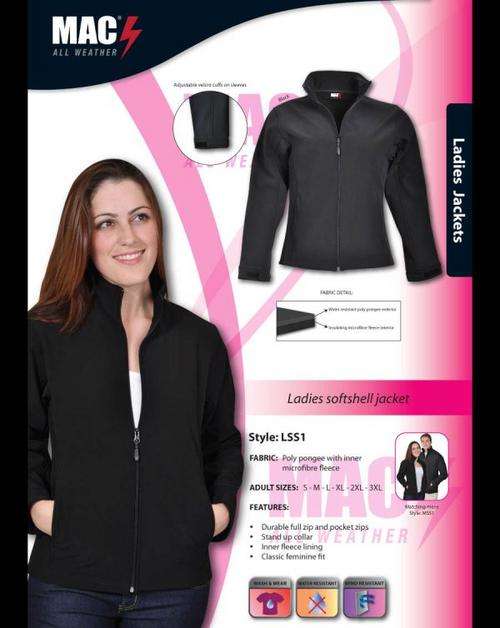 Fleece lined mac ladies shop