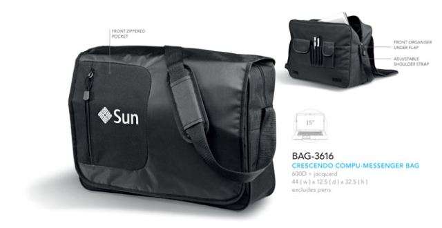 Crescendo Compu-Messenger Laptop Bag - Buy Now Pay Later