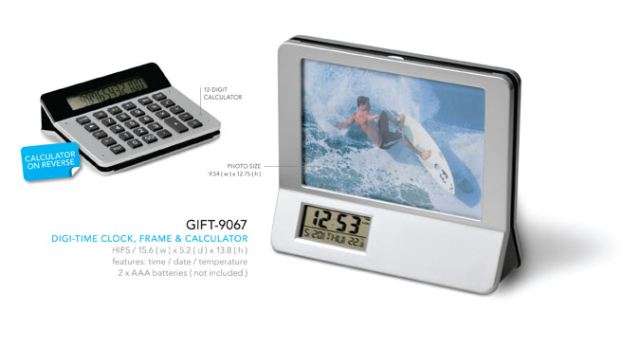 Digi-Time Clock Frame & Calculator - Buy Now Pay Later
