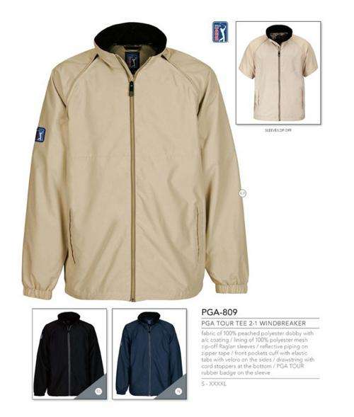 PGA Tour Tee 2-1 Windbreaker - Buy Now Pay Later