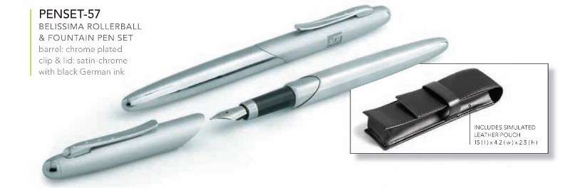 Belissima Rollerball & Fountain Pen Set - Buy Now Pay Later