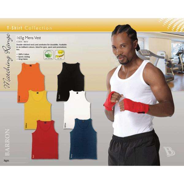 165g Barron Mens Vest - Buy Now Pay Later