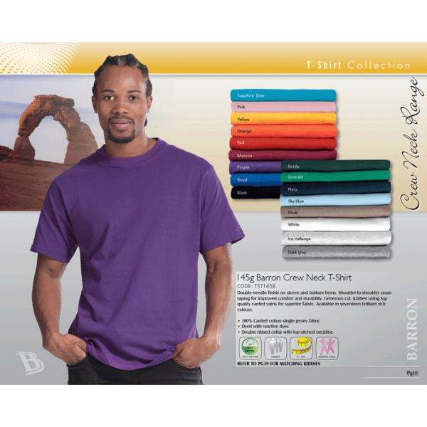 145g Barron T-shirt - Buy Now Pay Later