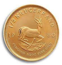 1/2 Oz kruger Rand invest now while gold is still affordable