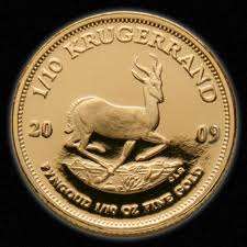 1/10 Oz Kruger Rand Get it while Gold is still affordable
