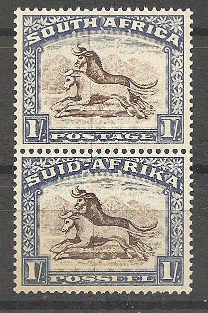 Union - 1938 Hyphenated 1s pair with variety