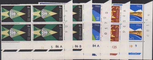 1966 Part set of 5th Anniversary of the Republic - Controls