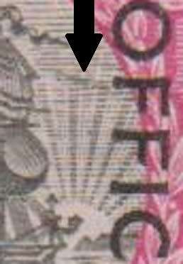 1954 1d Hyphenated & Screened Official extended arrow block of 8 (UHB O128) in MNH / LMM-condition