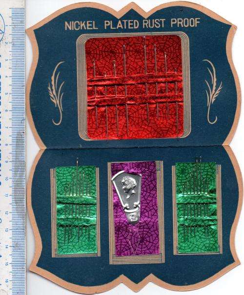 Collection of 6 scarce vintage needle books