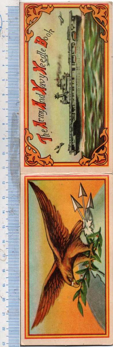 Collection of 6 scarce vintage needle books