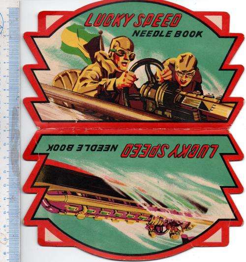 Collection of 6 scarce vintage needle books