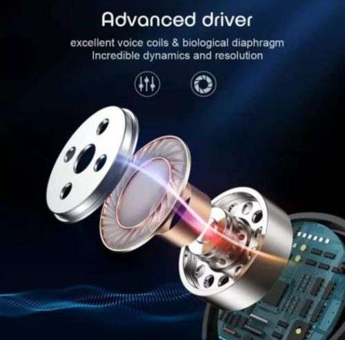 Wireless bluetooth earphones(black) noise cancelling