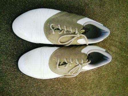 Secondhand 100% Authentic Adidas Womens Golf Shoes - Size 8 - Hardly been worn - Valued at over R650