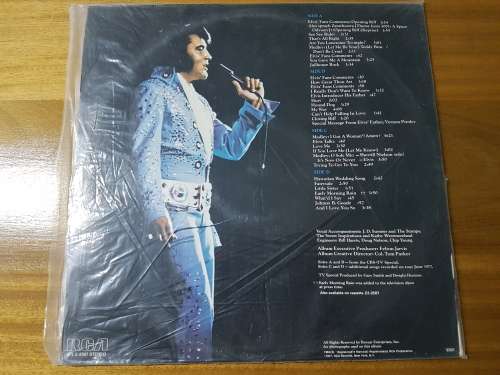 Elvis Presley - In Concert (double LP)
