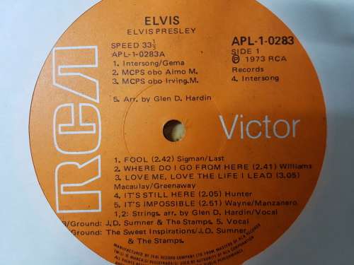 Elvis Presley  Elvis