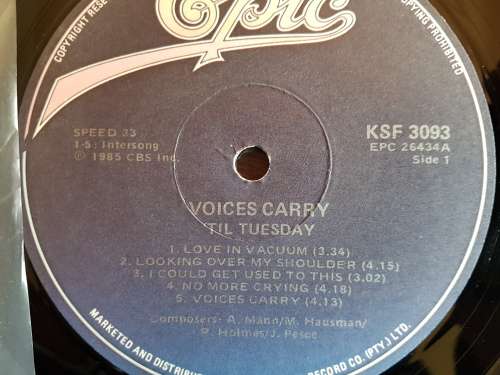 'Til Tuesday - Voices Carry