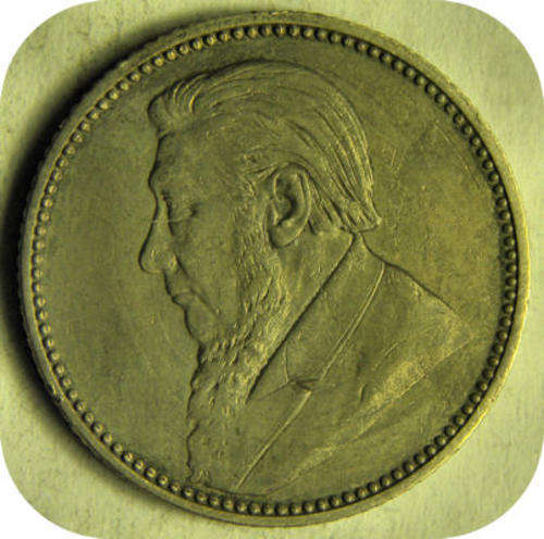 INVESTMENT! TOP GRADE 1897 ZAR 6p. SEE ACTUAL PICTURES! EF/UNC VALUE app. R2000!