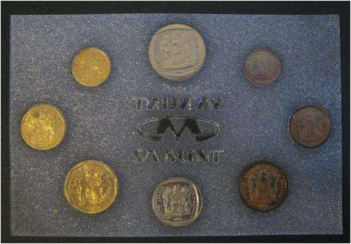 1991 UNCIRCULATED COIN SET  - AS ISSUED BY THE SA MINT.
