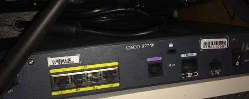 Cisco 877W router