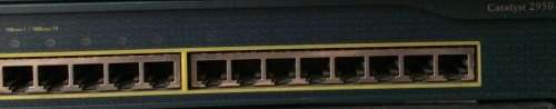 Cisco 2950-24 switch (24 ports 10/100 speed)