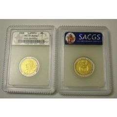 1 x Ms70 Mandela 90th birthday , 1 x PF69 Mandela 90th birthday