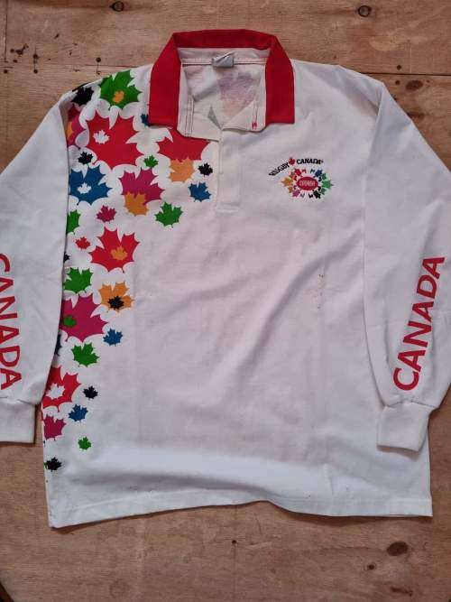 Vintage Canadian rugby jersey
