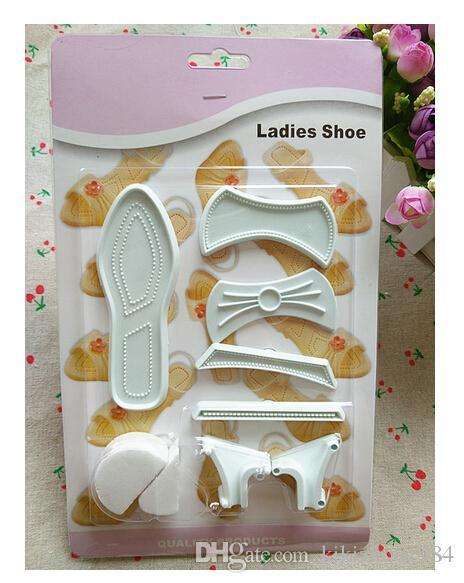Ladies Shoe Maker Fondant Style
