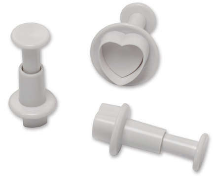 Heart Shaped Plunger Cutter