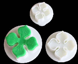 3PC FONDANT LAURUSTINUS PLUNGER