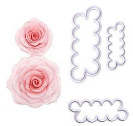 3PC FONDANT ROSE MAKER