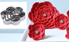 5PC DAISY COOKIE CUTTERS