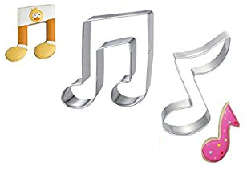 2PC MUSICAL NOTES CUTTERS