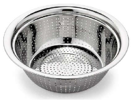 26CM STAINLESS STEEL COLANDER