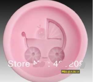 SILICONE MOULD BABY PRAM
