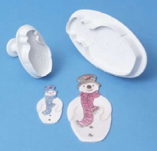 Fondant Snowman cutter