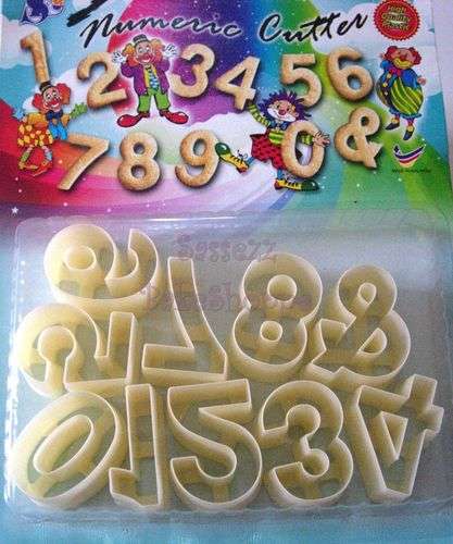 Cookie cutter  Numbers  set M217