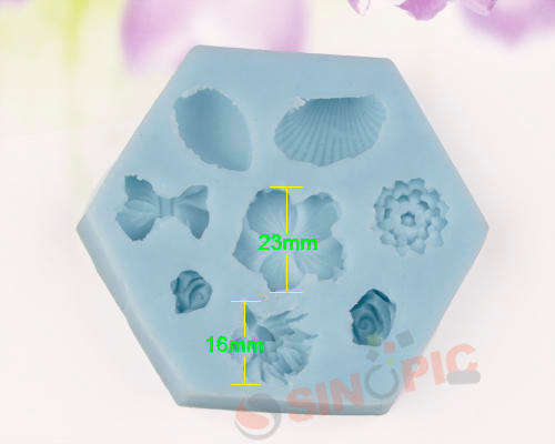 Silicone mould - flowers