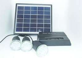 omega 8W solar DC lighting kit