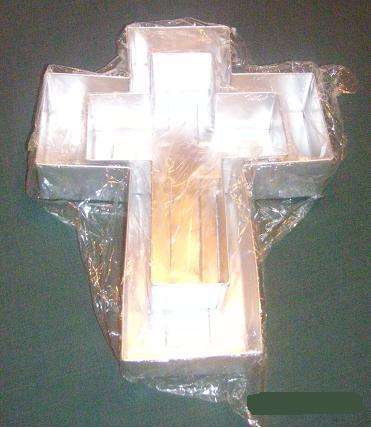 Cross baking pan, 2pc