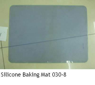 Silicone baking mat green
